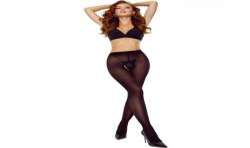 PASSION TIOPEN 026 MEDIAS CROTCHLESS NEGRO 3 4 40 DEN