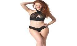 PASSION KESMINA SET NEGRO L XL