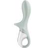 SATISFYER AIR PUMP BOOTY 3 VIBRADOR ANAL INFLABLE VERDE GRIS