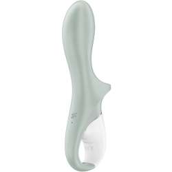 SATISFYER AIR PUMP BOOTY 3 VIBRADOR ANAL INFLABLE VERDE GRIS