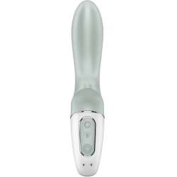 SATISFYER AIR PUMP BOOTY 3 VIBRADOR ANAL INFLABLE VERDE GRIS