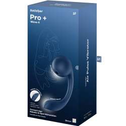 SATISFYER PRO WAVE 4 ESTIMULADOR PUNTO G AIR PULSE APLICACIaN GRATUITA AZUL OSCURO