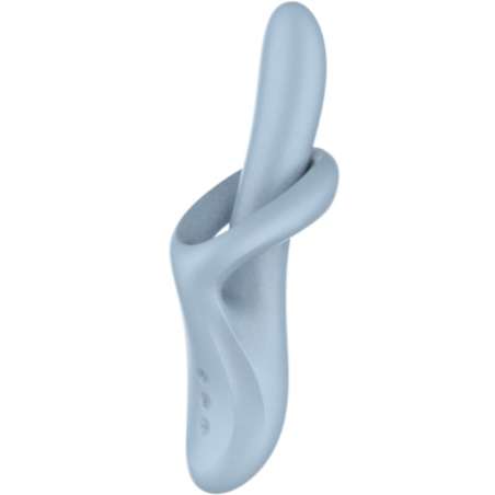 SATISFYER HEAT FLEX 4 VIBRADOR EFECTO CALOR 12 VIBRACIONES AZUL