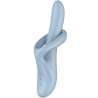 SATISFYER HEAT FLEX 4 VIBRADOR EFECTO CALOR 12 VIBRACIONES AZUL