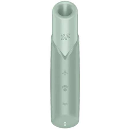 SATISFYER NAUGHTY KISS ESTIMULADOR CLaTORIS POR ONDAS VERDE AGUA