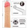 PRETTY LOVE DEREK FUNDA PENE CON EXTENSIaN DE 76 CM NATURAL