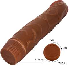 BAILE BOB VIBRADOR REALaSTICO 225 CM MULATO