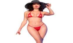 CHILIROSE CR 4840 MICRO BIKINI ROJO S M