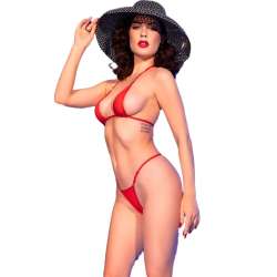 CHILIROSE CR 4840 MICRO BIKINI ROJO S M