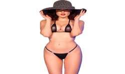 CHILIROSE CR 4840 MICRO BIKINI NEGRO S M