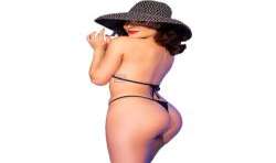 CHILIROSE CR 4840 MICRO BIKINI NEGRO S M