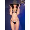 CHILIROSE CR 4840 MICRO BIKINI NEGRO S M