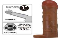 PRETTY LOVE BUNION FUNDA PARA PENE CON EXTENSIaN DE 25 CM MULATO