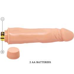 BAILE DWARF VIBRADOR REALaSTICO 21 CM NATURAL