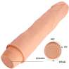 BAILE DWARF VIBRADOR REALaSTICO 21 CM NATURAL