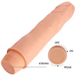 BAILE DWARF VIBRADOR REALaSTICO 21 CM NATURAL