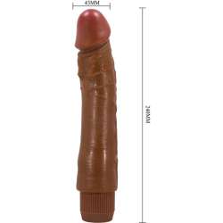 BAILE DYBBUK VIBRADOR REALaSTICO 24 CM MULATO