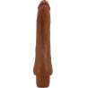 BAILE DRYAD VIBRADOR REALaSTICO 25 CM MULATO