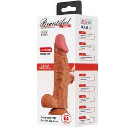 BAILE BURAQ DILDO REALaSTICO 24 CM NATURAL
