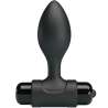 PRETTY LOVE VIBRA BUTT PLUG ANAL 10 VIBRACIONES NEGRO