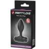 PRETTY LOVE VIBRA BUTT PLUG ANAL 10 VIBRACIONES NEGRO