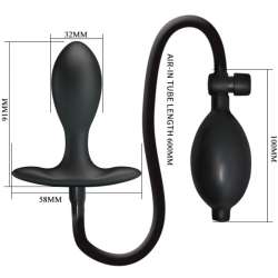 PRETTY LOVE PLUG ANAL INFLABLE NEGRO