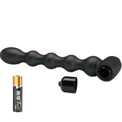 PRETTY LOVE LYNN PLUG ANAL SILICONA 10 VIBRACIONES NEGRO