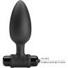 PRETTY LOVE VIBRA BUTT PLUG 2 PLUG ANAL 10 VIBRACIONES NEGRO