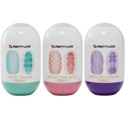 PRETTY LOVE CUPID X 18 MASTURBADORES MASCULINOS DIFERENTES TEXTURAS