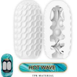 PRETTY LOVE VENUS X 15 MASTURBADORES MASCULINOS SILICONA BLANCO