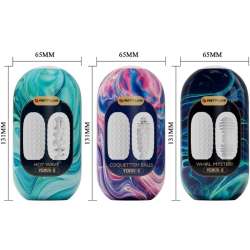 PRETTY LOVE VENUS X 15 MASTURBADORES MASCULINOS SILICONA BLANCO