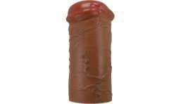 PRETTY LOVE NILE FUNDA PARA PENE CON EXTENSIaN DE 25 CM MULATO