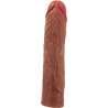 PRETTY LOVE DEREK FUNDA PENE CON EXTENSIaN DE 76 CM MULATO