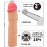 PRETTY LOVE STEVENSON FUNDA PENE CON EXTENSIaN DE 76 CM NATURAL