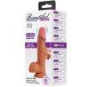 BAILE CATOBLEPAS VIBRADOR REALaSTICO 206 CM NATURAL CONTROL REMOTO