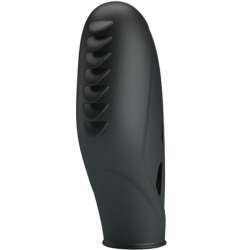 PRETTY LOVE GILO VIBRADOR DE DEDO SILICONA NEGRO