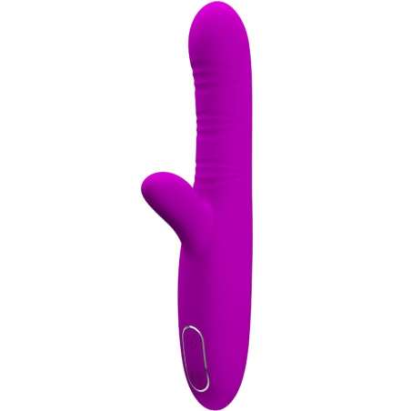 PRETTY LOVE ANGELIQUE VIBRADOR MULTIFUNCIaN ESTIMULADOR DE CLaTORIS MORADO