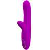 PRETTY LOVE ANGELIQUE VIBRADOR MULTIFUNCIaN ESTIMULADOR DE CLaTORIS MORADO