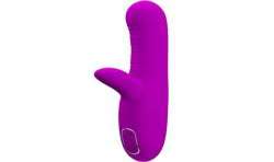 PRETTY LOVE ANGELIQUE VIBRADOR MULTIFUNCIaN ESTIMULADOR DE CLaTORIS MORADO