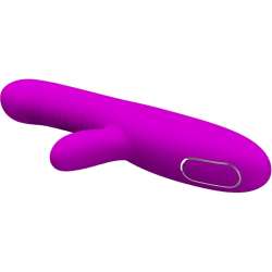 PRETTY LOVE ANGELIQUE VIBRADOR MULTIFUNCIaN ESTIMULADOR DE CLaTORIS MORADO