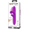 PRETTY LOVE ANGELIQUE VIBRADOR MULTIFUNCIaN ESTIMULADOR DE CLaTORIS MORADO