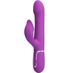 PRETTY LOVE VIBRADOR ESTIMULADOR MULTIFUNCIaN 4 EN 1 MORADO
