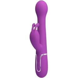 PRETTY LOVE DEJON VIBRADOR RABBIT MULTIFUNCIaN 3 EN 1 MORADO