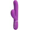 PRETTY LOVE PERLITA VIBRADOR RABBIT MULTIFUNCIaN 3 EN 1 MORADO