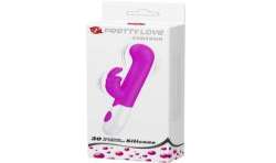 PRETTY LOVE CENTAUR VIBRADOR RABBIT 30 MODOS DE VIBRACIaN MORADO