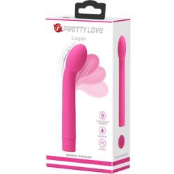 PRETTY LOVE LOGAN VIBRADOR PUNTO G 10 VIBRACIONES ROSA