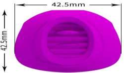 PRETTY LOVE ESTELLE LENGUA ESTIMULADORA CLaTORIS 12 VIBRACIONES MORADO