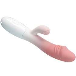 PRETTY LOVE SNAPPY VIBRADOR RABBIT 3O VIBRACIONES ROSA