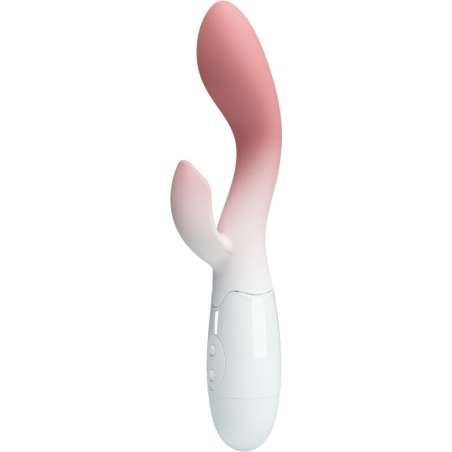 PRETTY LOVE BRIGHTY VIBRADOR PUNTO G ESTIMULADOR CLaTORIS 30 VIBRACIONES ROSA