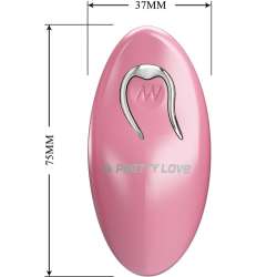PRETTY LOVE CAILEY PINZAS PARA PEZONES 10 VIBRACIONES CONTROL REMOTO ROSA